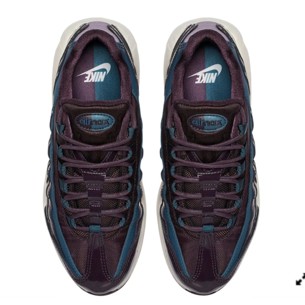 Nike Air Max 95 Special Edition Port Wine & space blue Patent Purple - Picture 5 of 5